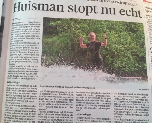 Pemm Huisman stopt nu echt